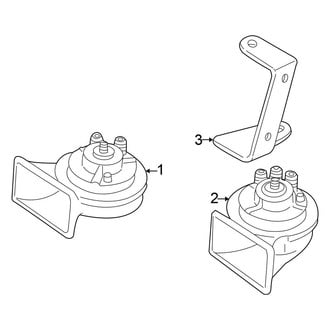 Volkswagen OE - Electrical - Horn