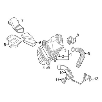 Volkswagen OE - Engine / Transaxle - Air Intake (2.8L)