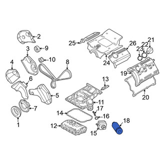 Volkswagen OE - Engine Oil Filter
