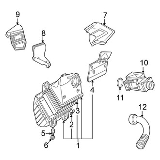 Volkswagen OE - Engine / Transaxle - Air Intake (1.8L)