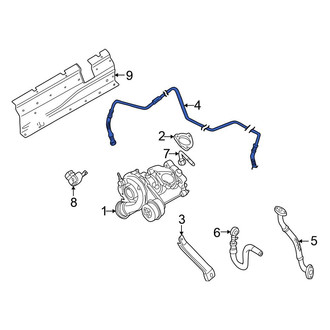 Volkswagen OE - Turbocharger Oil Line