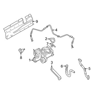 Volkswagen OE - Engine / Transaxle - Turbocharger (1.8L)
