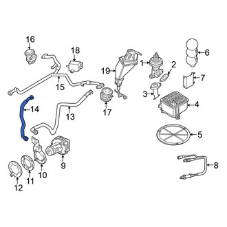Volkswagen OE - Secondary Air Injection Pump Hose