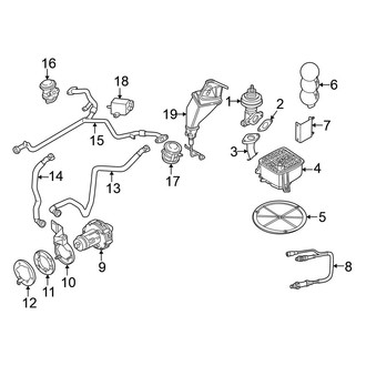 Volkswagen OE - Emission System - Emission Components