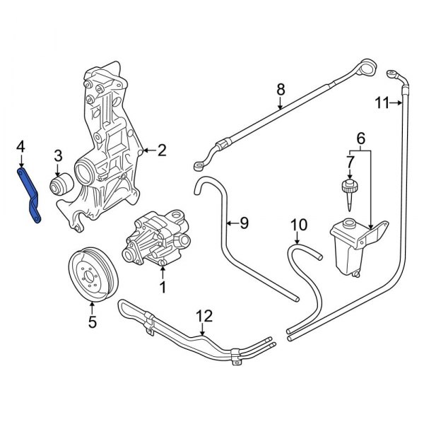 Power Steering Pump Bracket