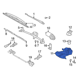 Volkswagen OE - Washer Fluid Reservoir