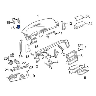 Volkswagen OE - Ambient Air Temperature Sensor