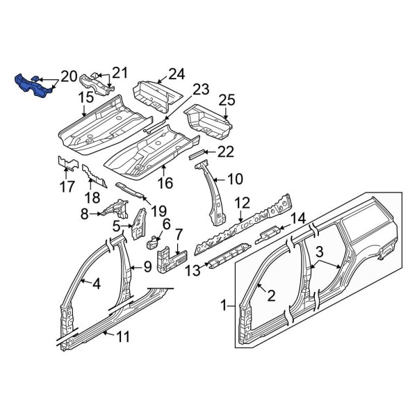 Seat Track Support