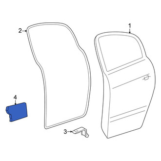 Volkswagen OE - Rear Sound Absorber