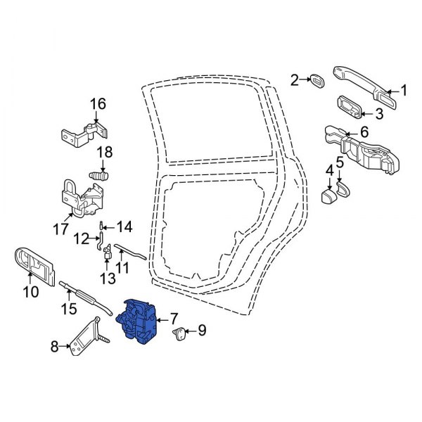 Door Latch Assembly