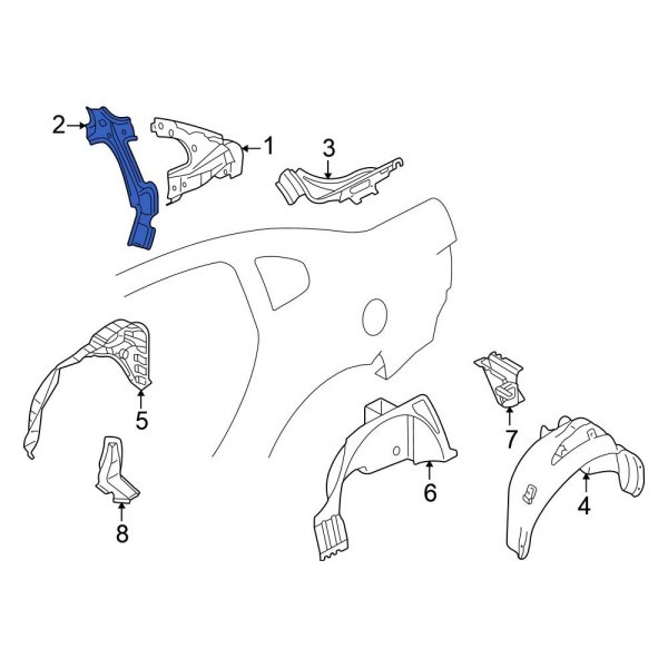 Quarter Panel Reinforcement