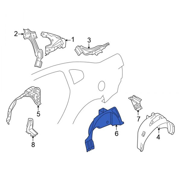 Wheel Housing Side Panel