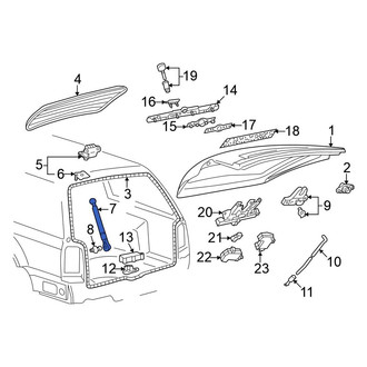 Volkswagen OE - Liftgate Lift Support