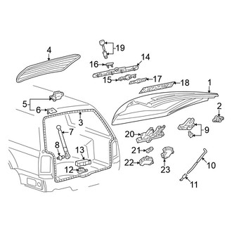 Volkswagen OE - Lift Gate - Gate & Hardware (Wagon)