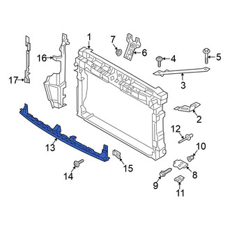 Volkswagen OE - Front Radiator Support Air Deflector