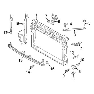 Volkswagen OE - Radiator Support