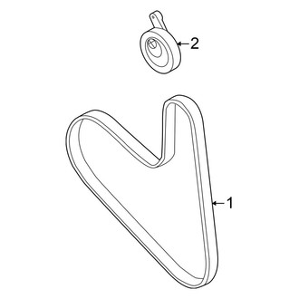 Volkswagen OE - Cooling - Belts & Pulleys (TSi)