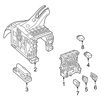 Volkswagen OE - Electrical - Fuse & Relay (Passenger Compartment)