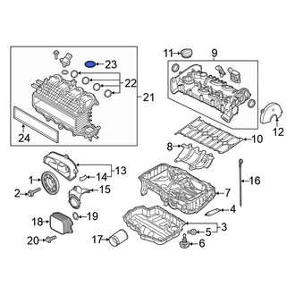Volkswagen OE - Engine Intake Manifold Gasket