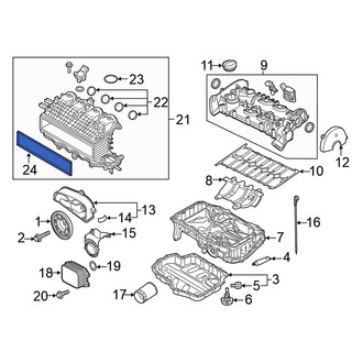 Volkswagen OE - Engine Intake Manifold Gasket