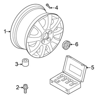 Volkswagen OE - Wheels (16")