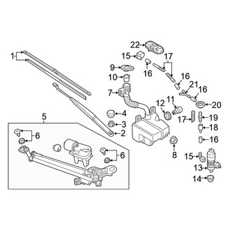 Volkswagen OE - Windshield - Wiper & Washer Components (TSi)
