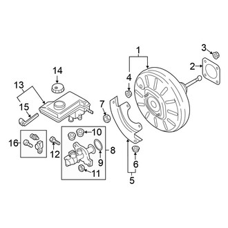Volkswagen OE - Cowl - Components on Dash Panel (TSi)