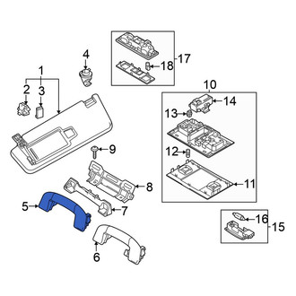 Volkswagen OE - Front Interior Grab Bar