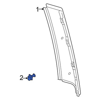 Volkswagen OE - Door Applique Clip