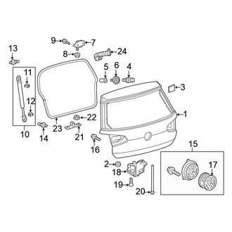 Volkswagen OE - Lift Gate - Gate & Hardware
