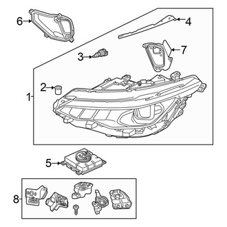 Volkswagen OE - Front Lamps - Headlamps