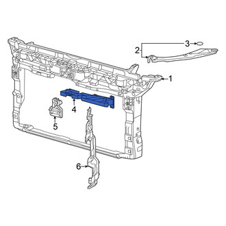 Volkswagen OE - Upper Radiator Support Bracket