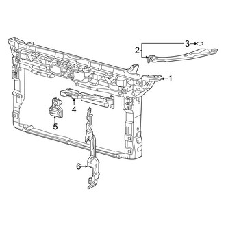 Volkswagen OE - Radiator Support