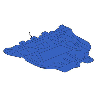 Volkswagen OE - Front Radiator Support Splash Shield