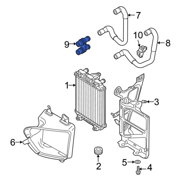 Radiator Coolant Hose Adapter