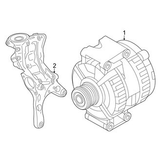 Volkswagen OE - Electrical - Alternator
