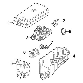 Volkswagen OE - Electrical - Fuse & Relay (Engine Compartment)