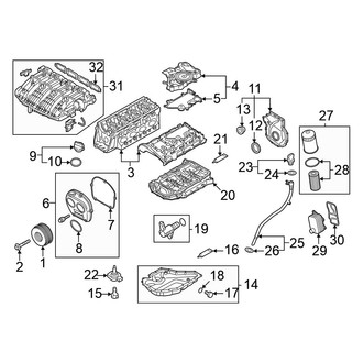 Volkswagen OE - Engine / Transaxle - Engine Parts