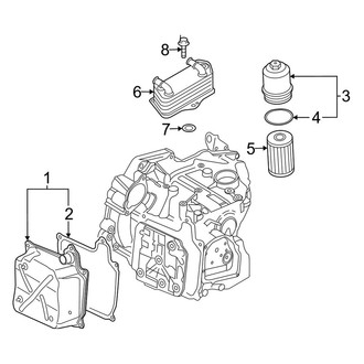 Volkswagen OE - Engine / Transaxle - Transaxle Parts (Automatic Dual Clutch Tr)