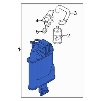Volkswagen OE - Vapor Canister