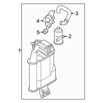 Volkswagen OE - Emission System - Emission Components