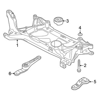 Volkswagen OE - Front Suspension - Suspension Mounting