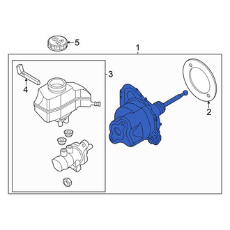 Volkswagen OE - Power Brake Booster