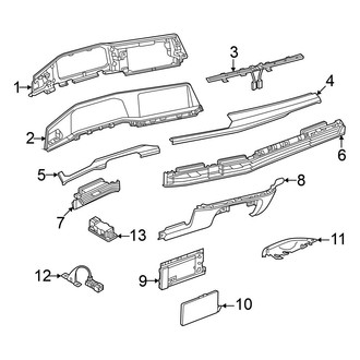Volkswagen OE - Instrument Panel Components
