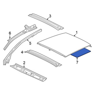 Volkswagen OE - Rear Sound Absorber