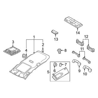 Volkswagen OE - Roof - Interior Trim