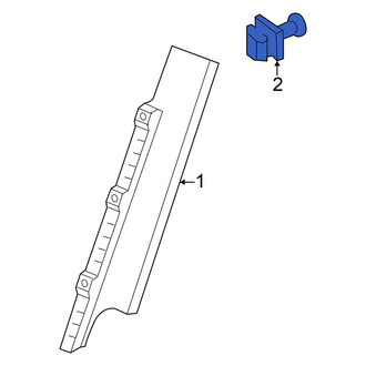 Volkswagen OE - Door Applique Rivet