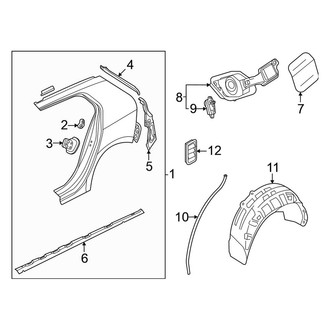 Volkswagen OE - Quarter Panel & Components