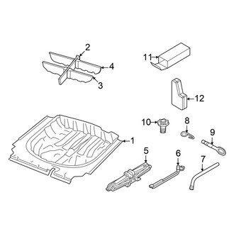 Volkswagen OE - Rear Body & Floor - Jack & Components