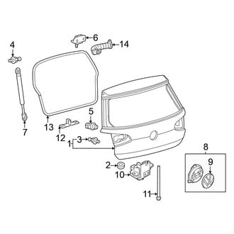 Volkswagen OE - Lift Gate - Gate & Hardware
